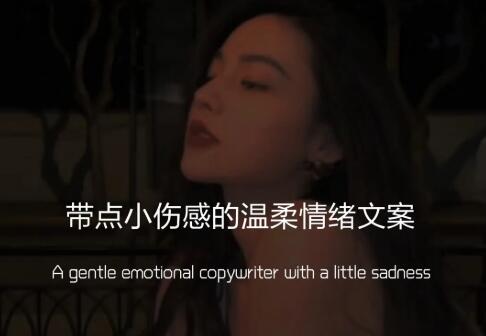 温柔又抑郁的文案